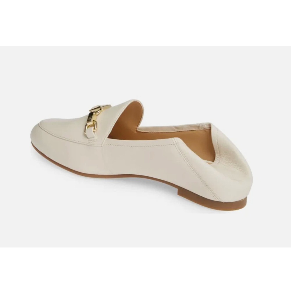 Michael Kors Size 10 Collapsible Leather Heel Loafers Mules Old Money Minimalist
